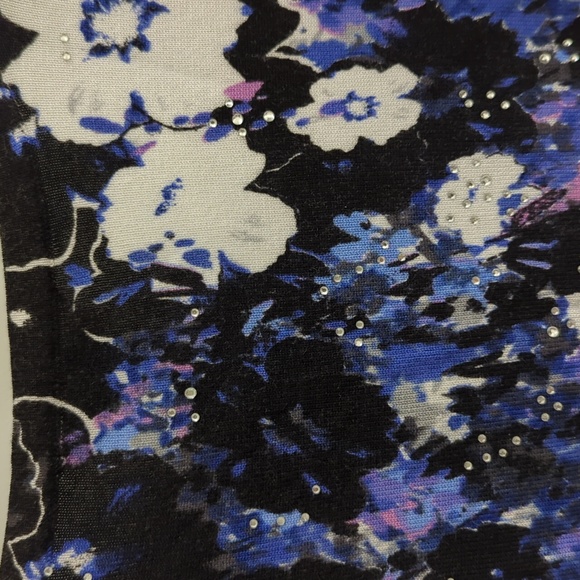 White House Black Market Size Small Floral Cardigan - Picture 6 of 6